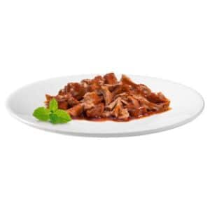 کنسرو گربه گورمت گلد وزن 85 گرمی با طعم اردک و بوقلمون