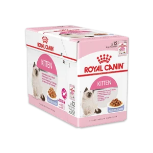 پوچ گربه رویال کنین مدل Kitten بسته 85گرمی