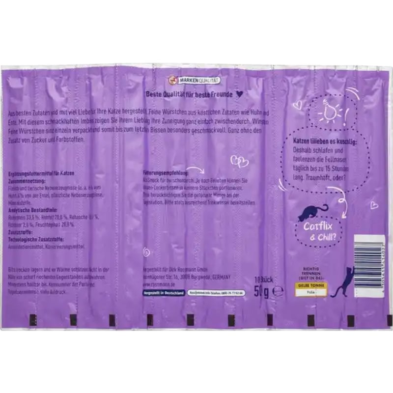 تشویقی مدادی گربه وینستون طعم مرغ و اردک