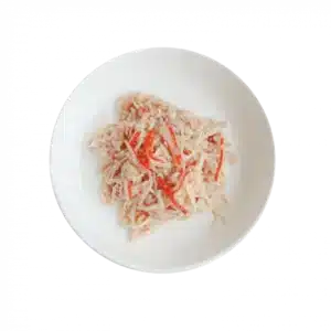 کنسرو گربه کیت کت مدل تکه ای مرغ و فیله خرچنگ وزن 80 گرم
