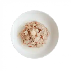 کنسرو گربه کیت کت مدل تکه ای تن و تکه های صدف وزن 80 گرم
