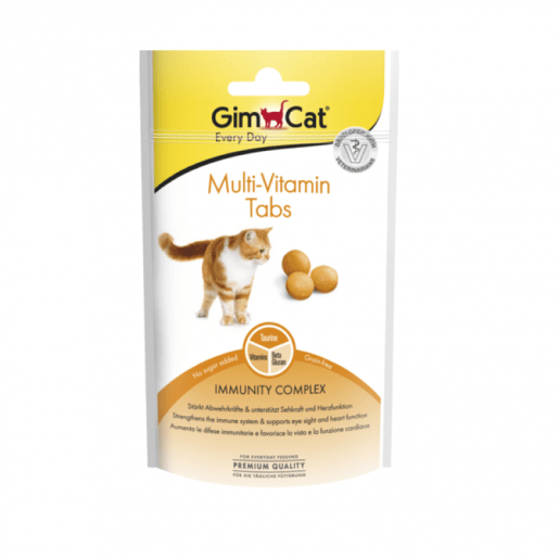 قرص مولتی ویتامین گربه 40 گرمی جیم کت (GimCat)
