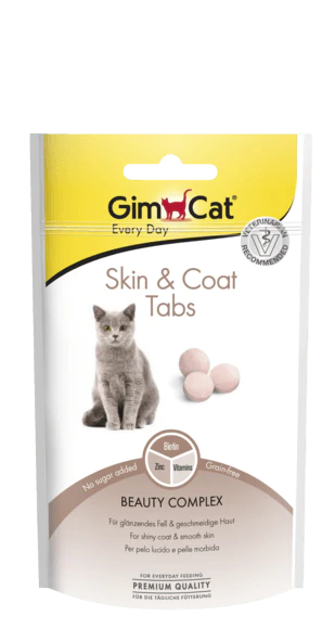 قرص پوست و موی گربه 40 گرمی جیم کت (GimCat)