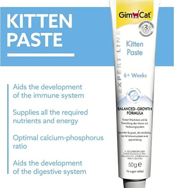 خمیر بچه گربه GimCat مدل Kitten Paste