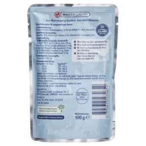 پوچ گربه وینستون با طعم شکار و اردک در ژله وزن 100 گرم