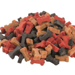 تشویقی سطلی سگ نوبی (nobby) مدل Mini Bones Mix وزن 500 گرم