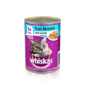 کنسرو گربه ویسکاس (Whiskas) با طعم ماهی وزن 400 گرم