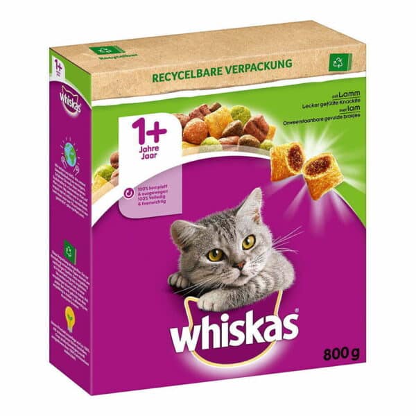 غذای خشک گربه ویسکاس با طعم بره