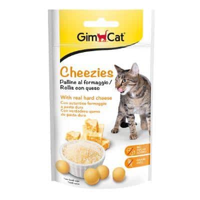 اسنک توپی گربه GimCat با طعم پنیر وزن 50 گرم