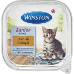 ووم بچه گربه😸 وینستون با طعم مرغ