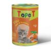 کنسرو گربه😺 تاپت مدل پته با طعم ماهی و کدو حلوایی
