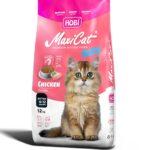 غذای خشک پریمیوم بچه گربه هوبی با طعم مرغ بسته 1