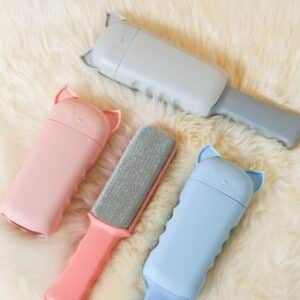 پرزگیر موی سگ و گربه مغناطیسی طرح گربه