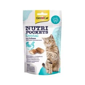 تشویقی مغزدار گربه GimCat با طعم مرغ و خاصیت دنتال