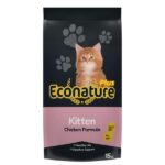 غذای بچه گربه ترکیه ای اکونیچر پلاس (Econature Plus) با طعم مرغ