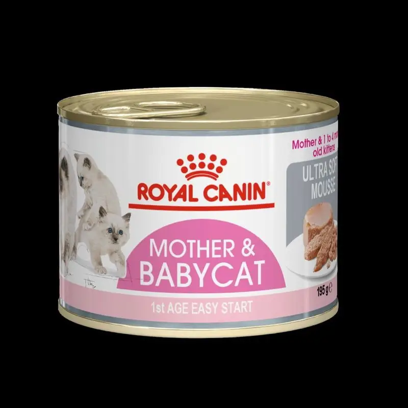 کنسرو غذای گربه رویال کنین مادر و نوزاد