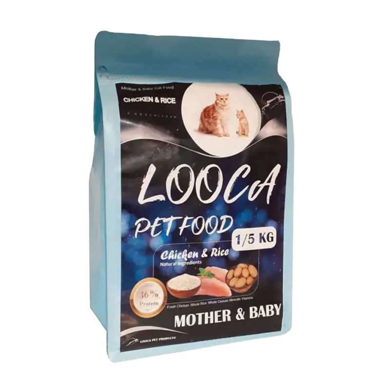 غذای خشک گربه مادر لوکا