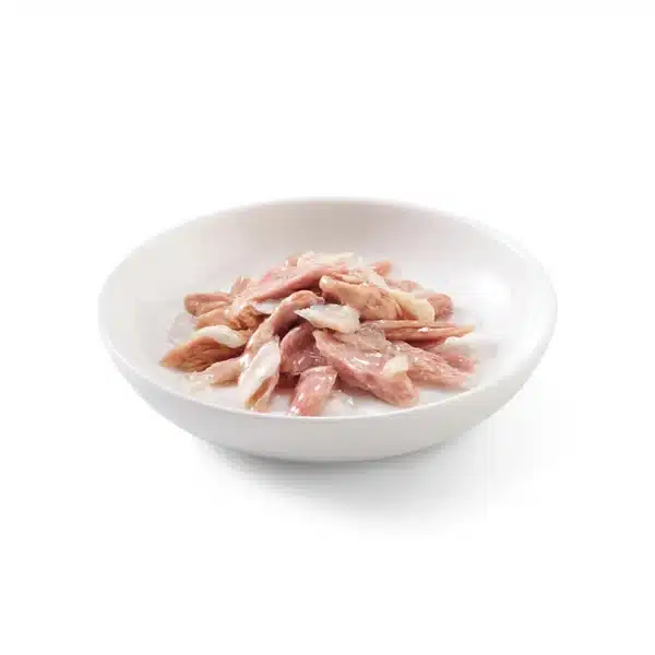 پوچ گربه شسیر با طعم ماهی تن و سیبس در ژله