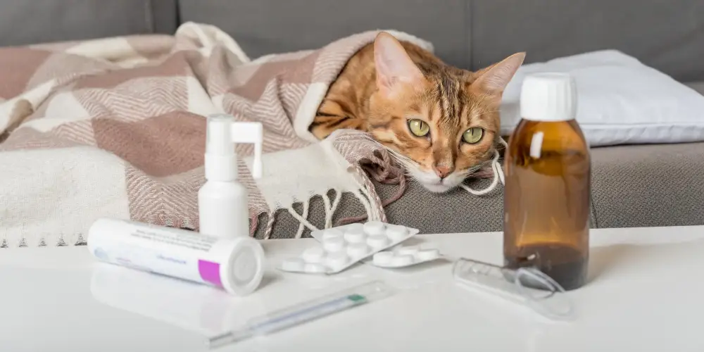 مسمومیت گربه