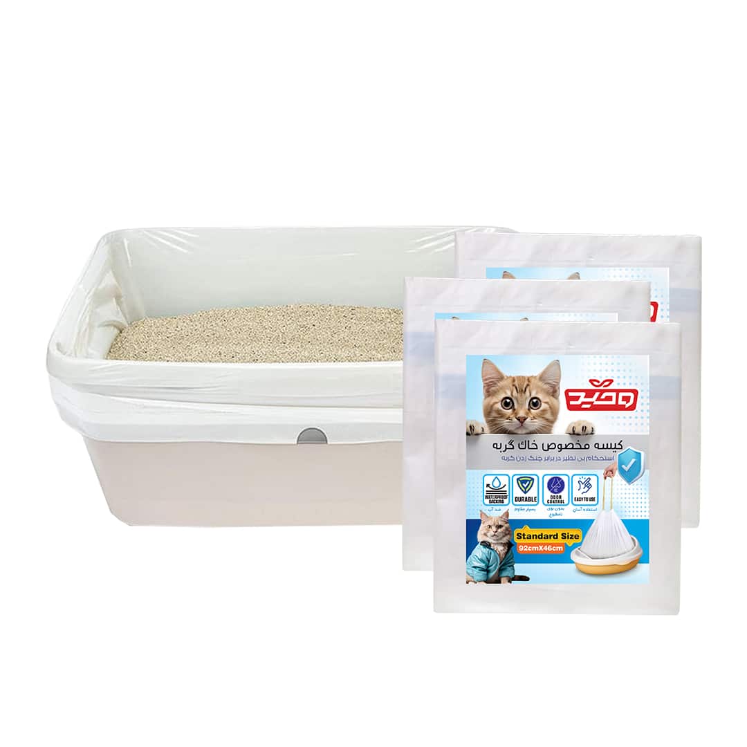 نایلون ظرف خاک گربه (لاینر) وحید