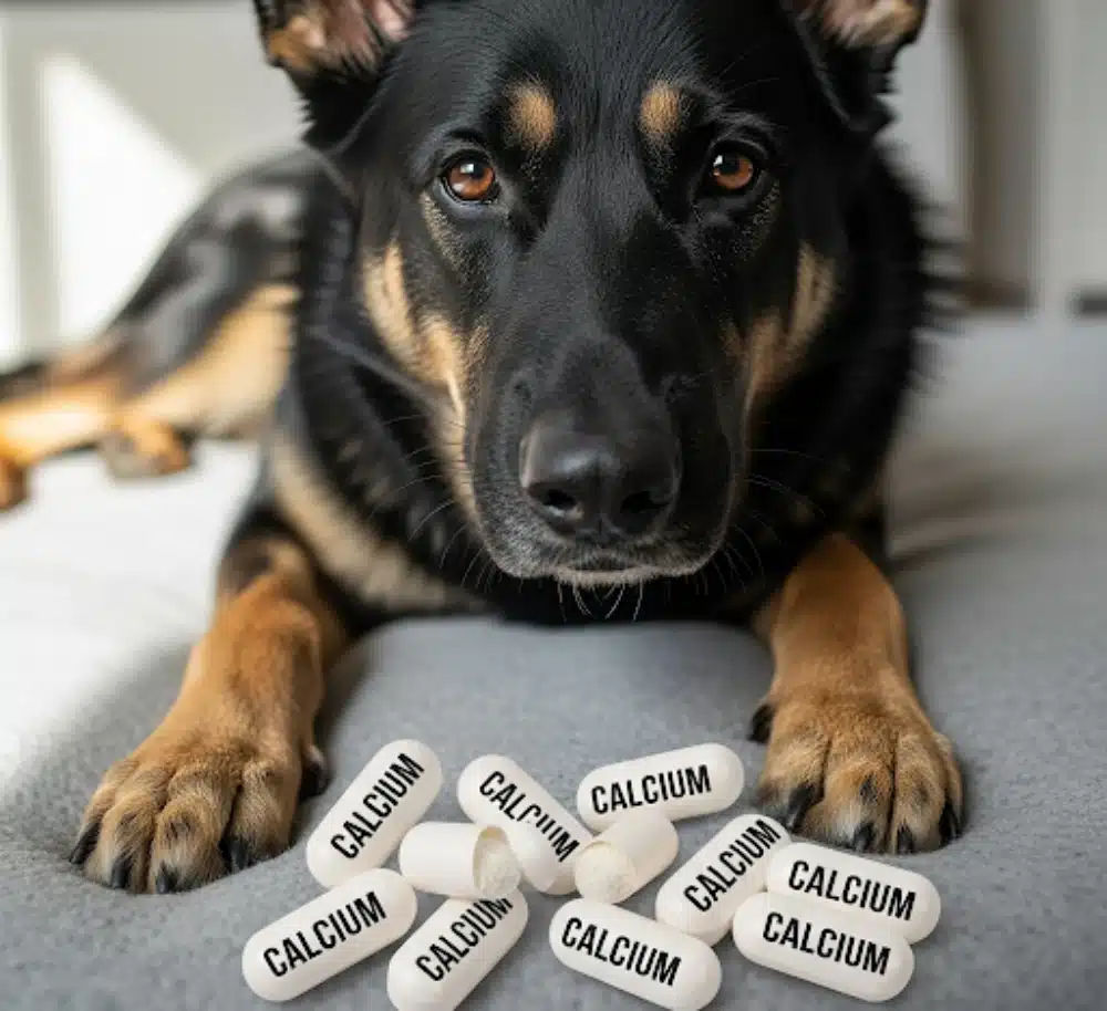 درمان کمبود کلسیم برای سگها