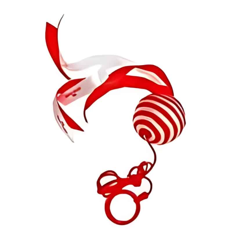 اسباب بازی گربه رویال کنین مدل توپ بنددار