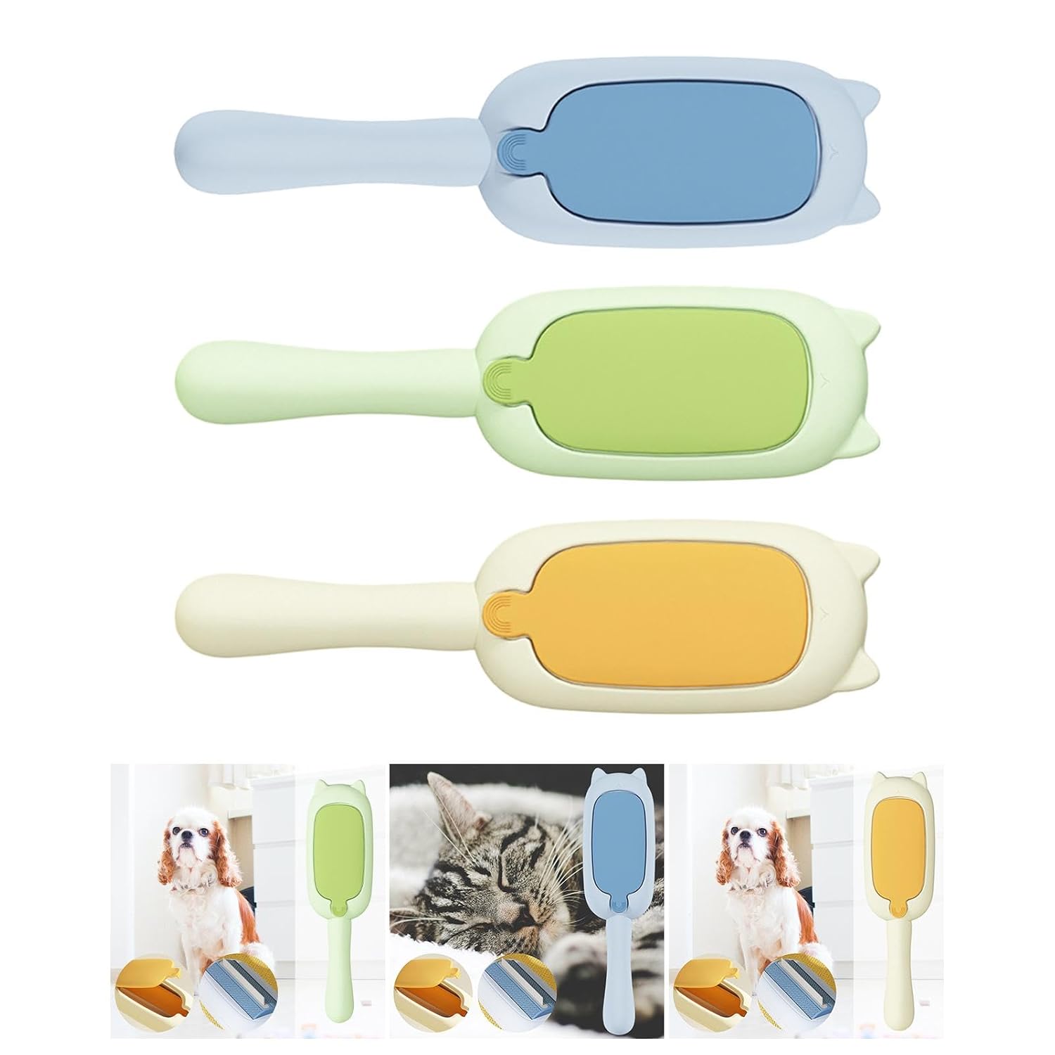 پرزگیر سگ و گربه قابل شستشو مدل فانتزی طرح گربه