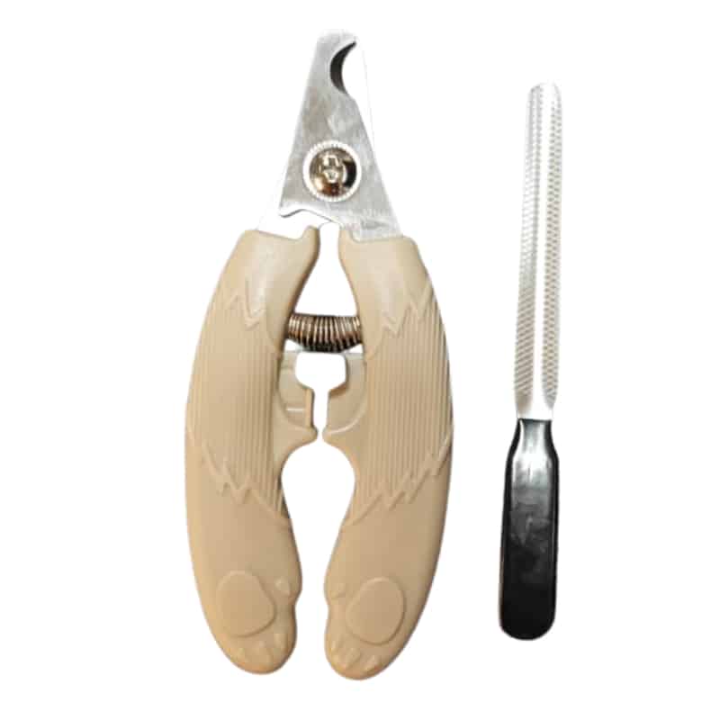 ناخن‌گیر سگ و گربه به همراه سوهان