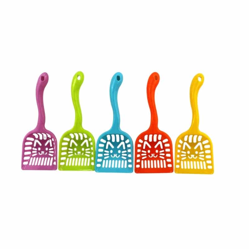 بیلچه خاک گربه فانتزی طرح صورت گربه