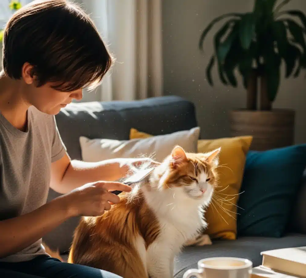 اصلاح مو گربه