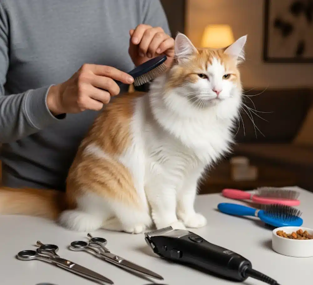 اصلاح گربه در منزل