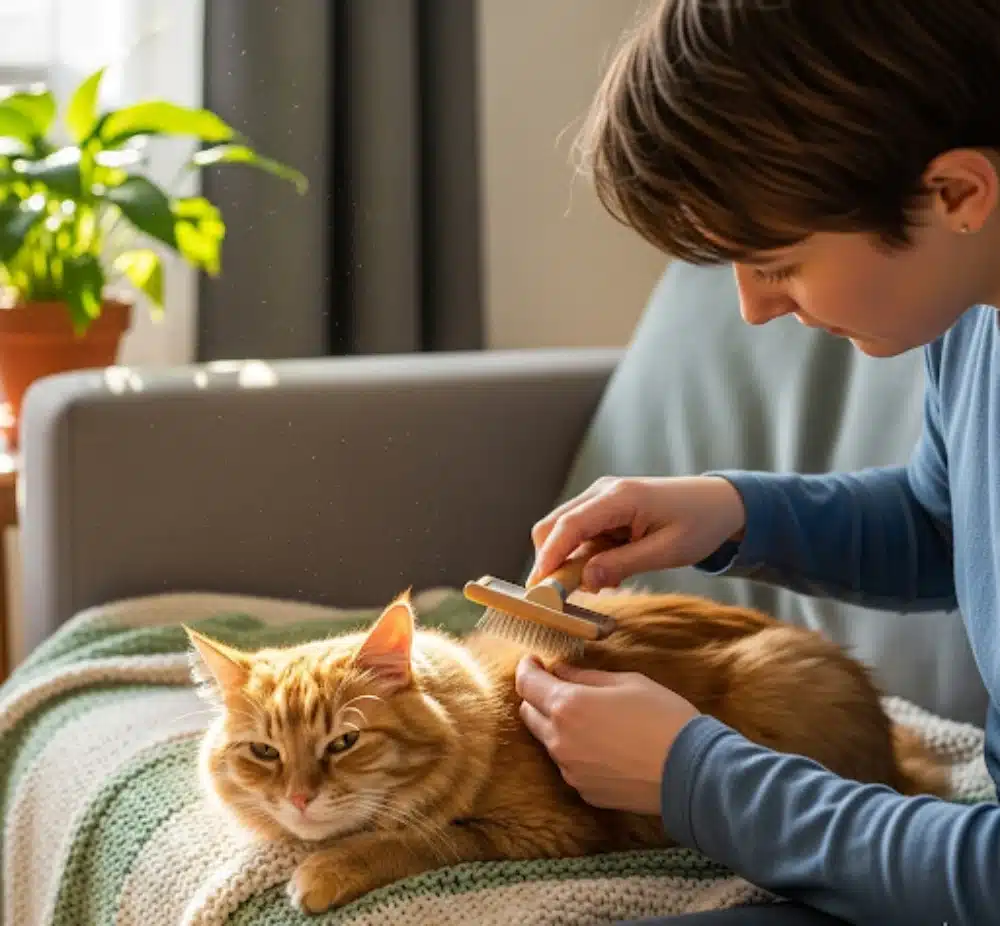 اصلاح موی گربه