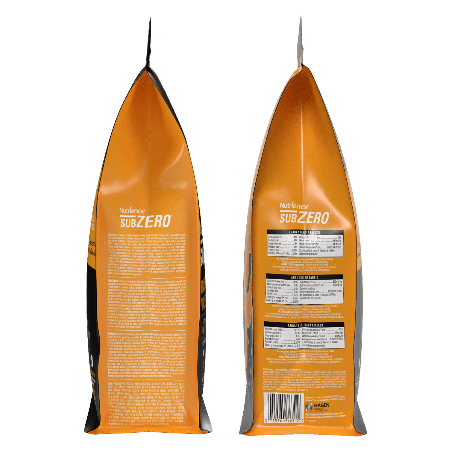 غذای سگ نژاد کوچک نوترینس مدل ساب زیرو با طعم مرغ