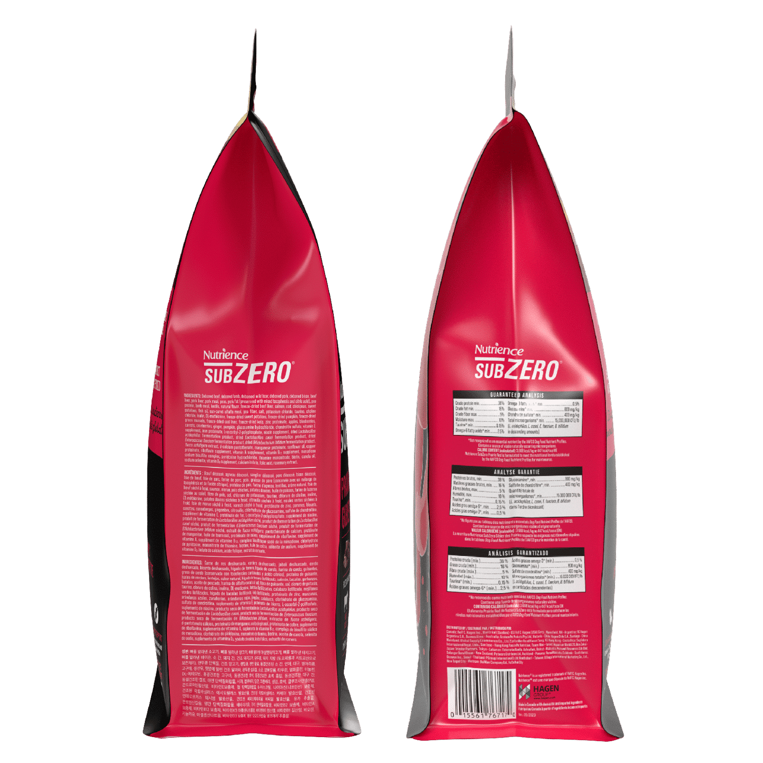 غذای سگ نوترینس مدل ساب زیرو با طعم گوشت قرمز