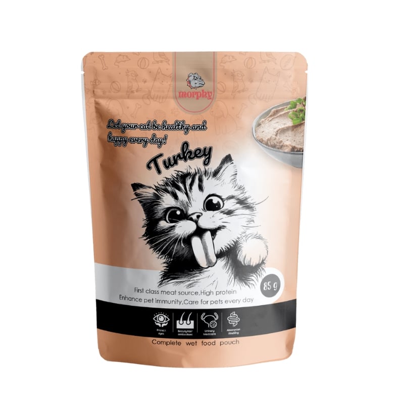 morphy_cat_pouch_turkey پوچ گربه مورفی طعم بوقلمون
