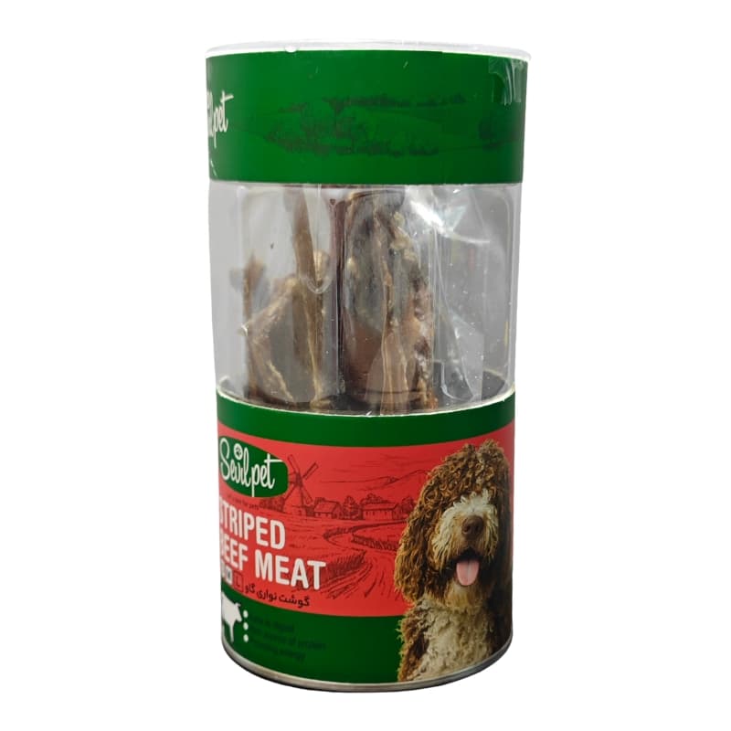 تشویقی سگ سویل پت مدل گوشت نواری گاو