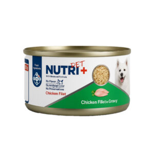 کنسرو سگ نوتری پلاس مدل نچرال با طعم مرغ در سس