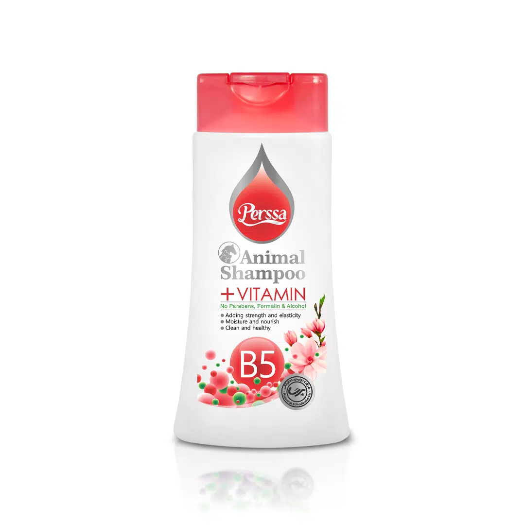 شامپو ویتامینه سگ و گربه پرسا