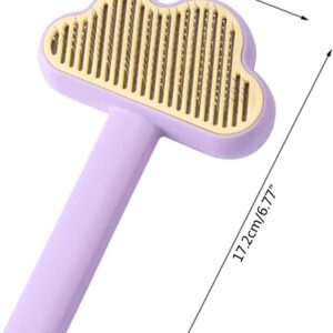 برس موی سگ و گربه طرح ابر دارای دکمه تخلیه