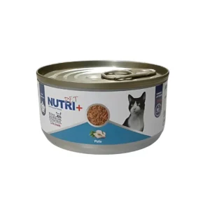 کنسرو گربه نوتری پلاس با طعم مرغ (پته)