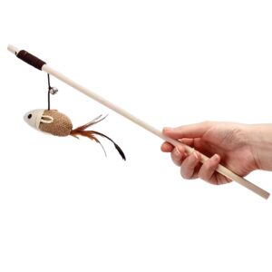 اسباب بازی گربه مدل چوب بازی موش کنفی