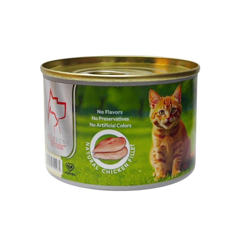 کنسرو گربه سلبن مدل نچرال با طعم مرغ