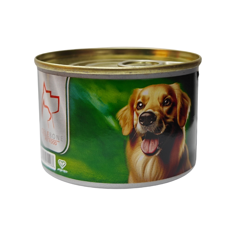 کنسرو سگ سلبن مدل پته با طعم مرغ و جگر