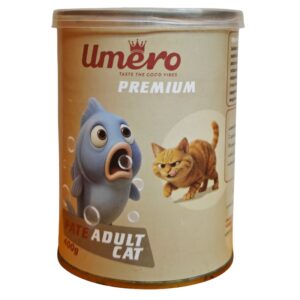 رکنسرو گربه بالغ اومرو (Umero) پته با طعم ماهی