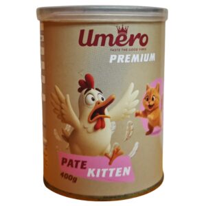 کنسرو بچه گربه اومرو (Umero) پته با طعم مرغ