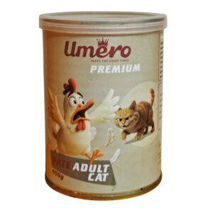 کنسرو گربه بالغ اومرو (Umero) پته با طعم مرغ