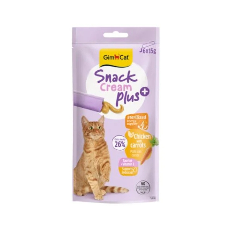 بستنی گربه جیم کت با طعم مرغ و هویج