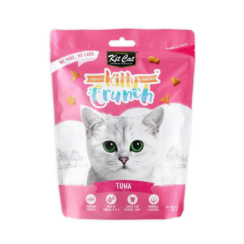 تشویقی کرانچی گربه کیت کت (Kit Cat) با طعم ماهی تن