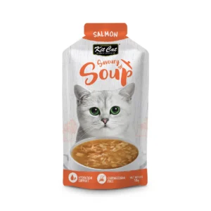 سوپ گربه کیت کت (Kit Cat) با طعم سالمون – وزن ۵۰ گرم