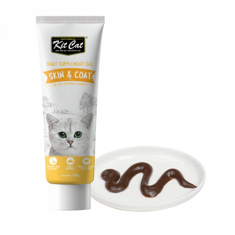 خمیر پوست و موی گربه کیت کت (Kit Cat) ضد ریزش و آلرژی